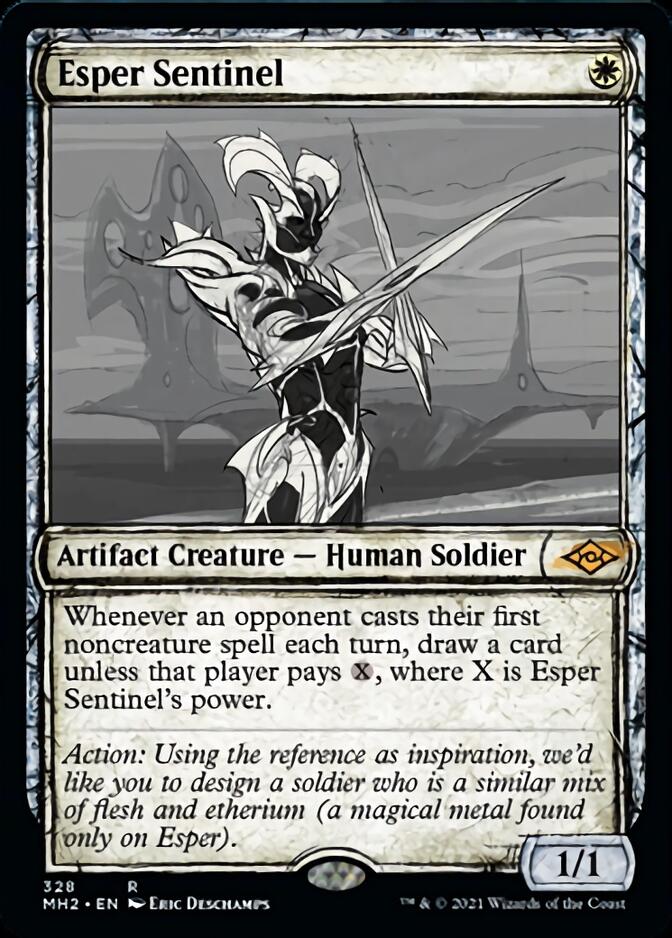 Esper Sentinel (Sketch) [Modern Horizons 2] | Card Merchant Takapuna