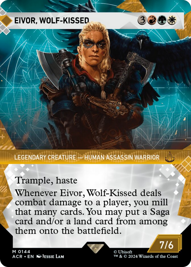 Eivor, Wolf-Kissed (Showcase) [Assassin's Creed] | Card Merchant Takapuna