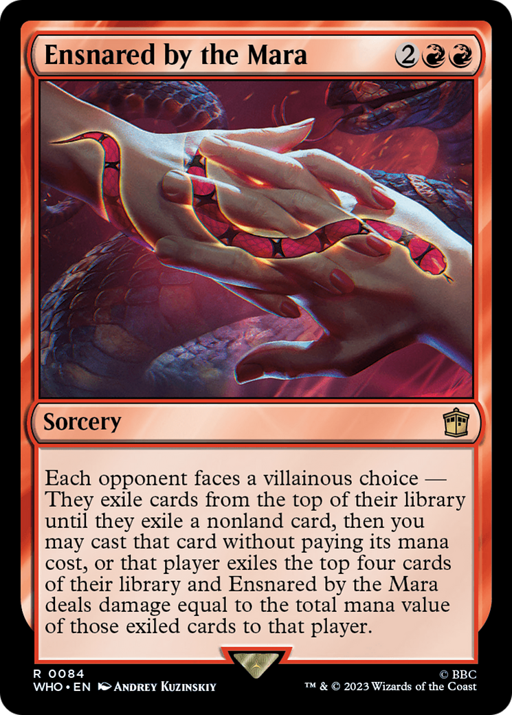 Ensnared by the Mara [Doctor Who] | Card Merchant Takapuna