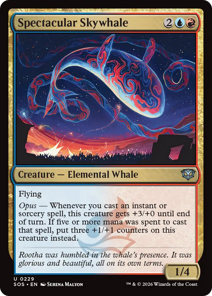 Spectacular Skywhale [Secrets of Strixhaven] | Card Merchant Takapuna