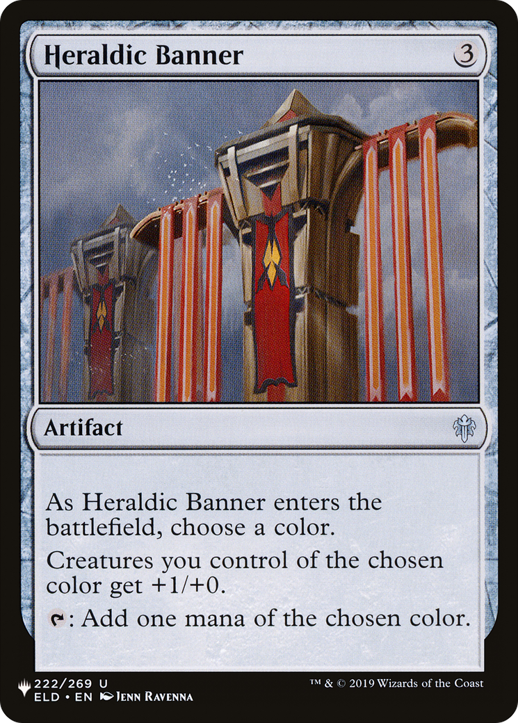 Heraldic Banner [The List] | Card Merchant Takapuna