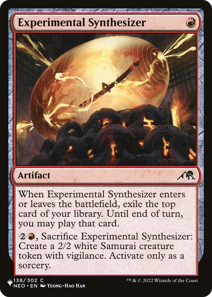 Experimental Synthesizer [The List] | Card Merchant Takapuna