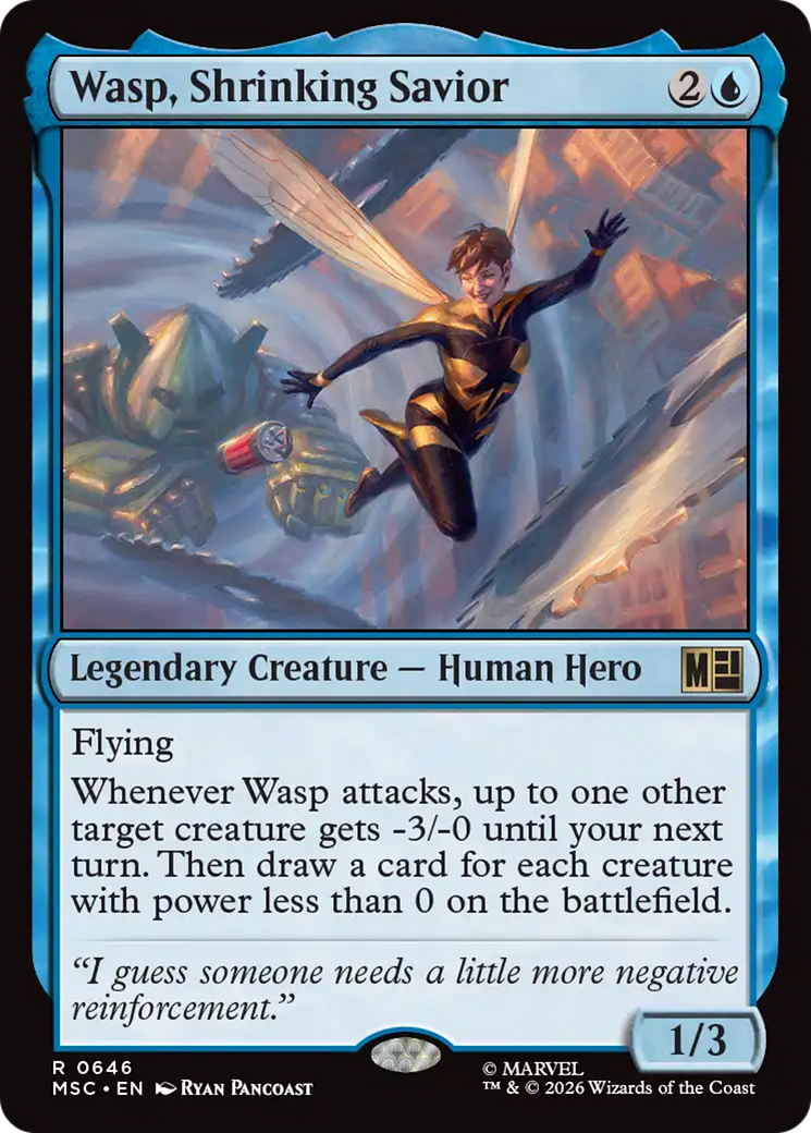 Wasp, Shrinking Savior [Marvel Super Heroes Commander] | Card Merchant Takapuna