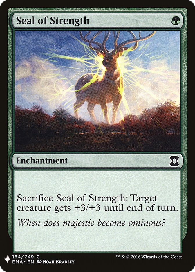 Seal of Strength [Mystery Booster] | Card Merchant Takapuna