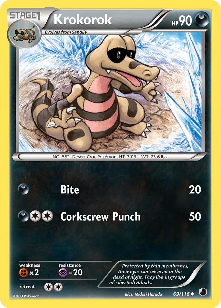 Krokorok (69/116) [Black & White: Plasma Freeze] | Card Merchant Takapuna