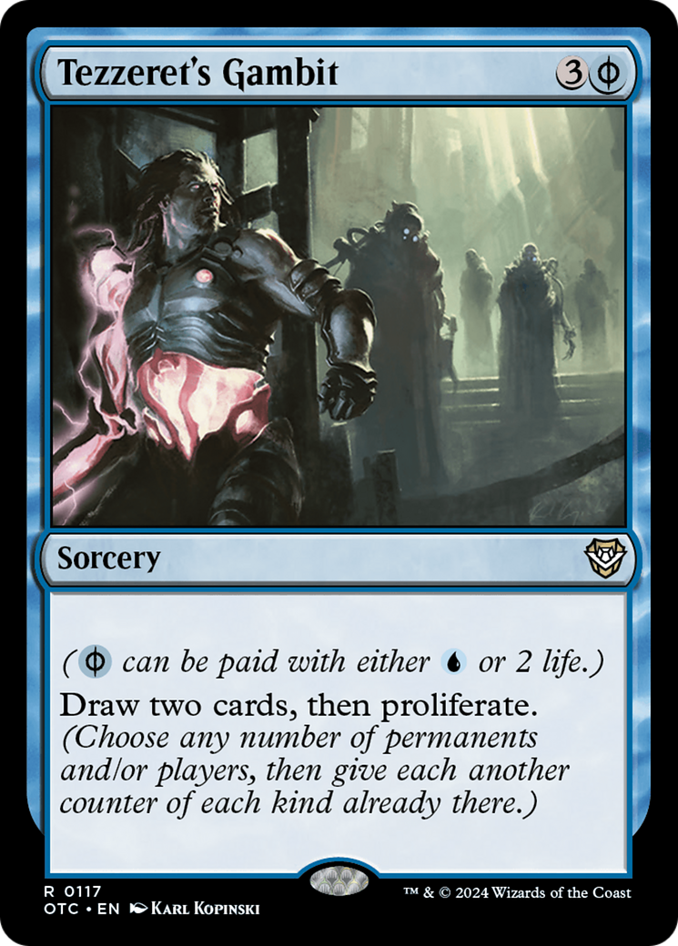 Tezzeret's Gambit [Outlaws of Thunder Junction Commander] | Card Merchant Takapuna