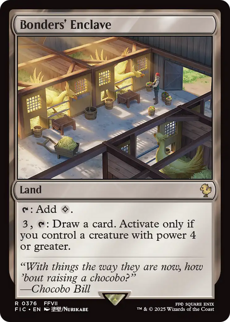 Bonders' Enclave [FINAL FANTASY Commander] | Card Merchant Takapuna