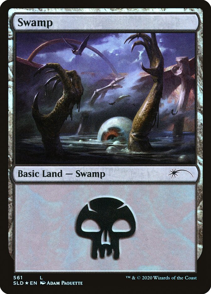 Swamp (Witchcraft) (561) [Secret Lair Drop Promos] | Card Merchant Takapuna