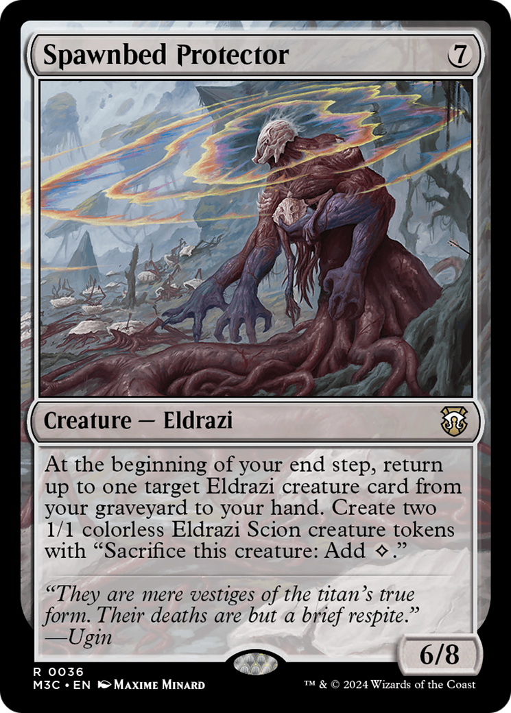 Spawnbed Protector (Ripple Foil) [Modern Horizons 3 Commander] | Card Merchant Takapuna