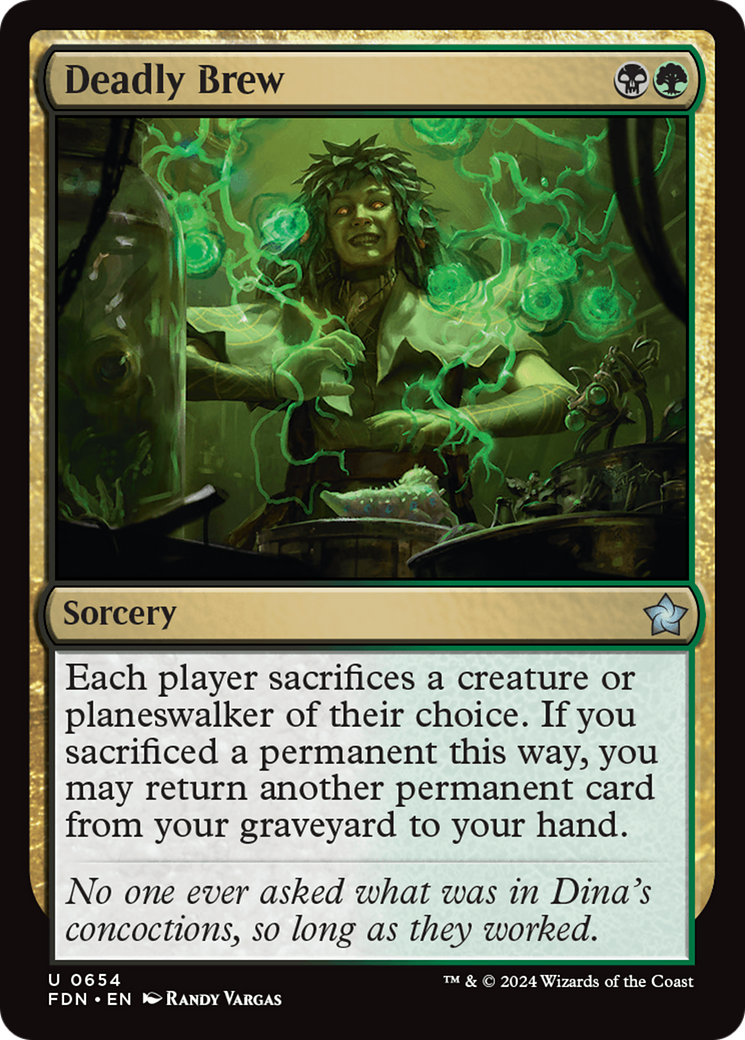 Deadly Brew [Foundations] | Card Merchant Takapuna