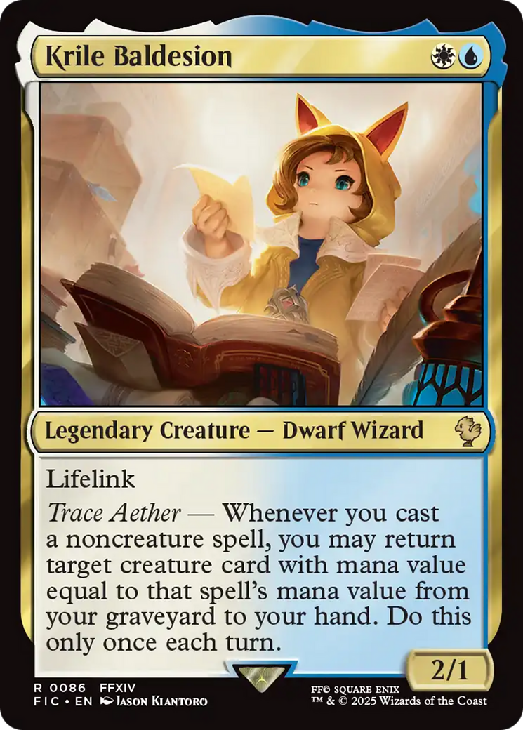 Krile Baldesion [FINAL FANTASY Commander] | Card Merchant Takapuna