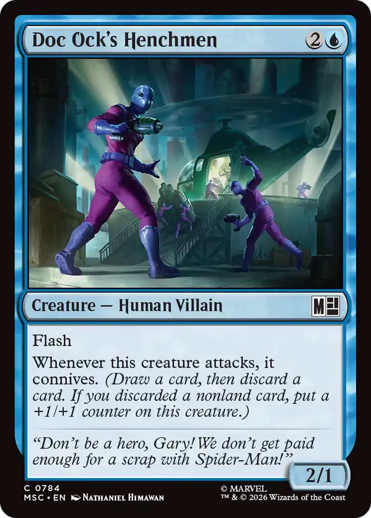 Doc Ock's Henchmen [Marvel Super Heroes Commander] | Card Merchant Takapuna