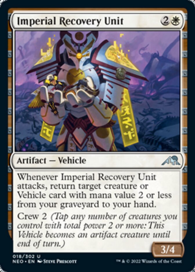 Imperial Recovery Unit [Kamigawa: Neon Dynasty] | Card Merchant Takapuna
