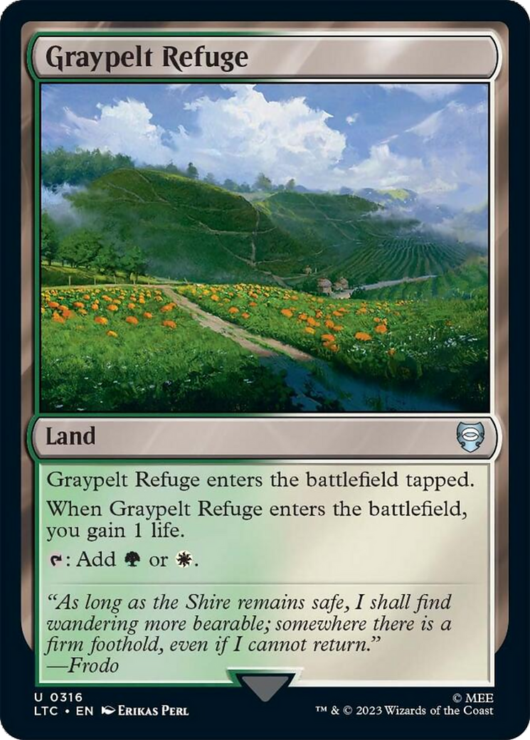 Graypelt Refuge [The Lord of the Rings: Tales of Middle-Earth Commander] | Card Merchant Takapuna