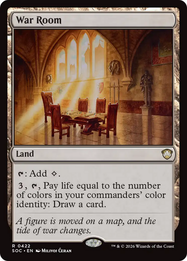 War Room [Secrets of Strixhaven Commander] | Card Merchant Takapuna
