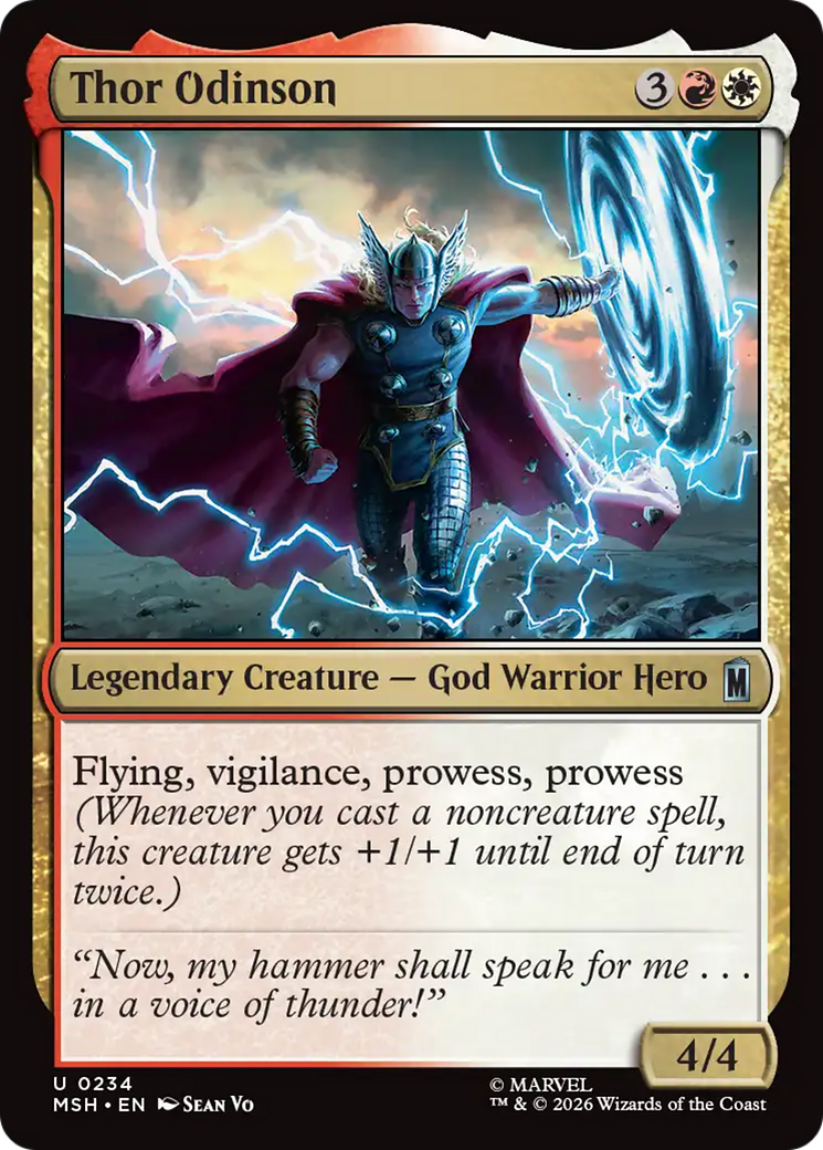 Thor Odinson [Marvel Super Heroes] | Card Merchant Takapuna