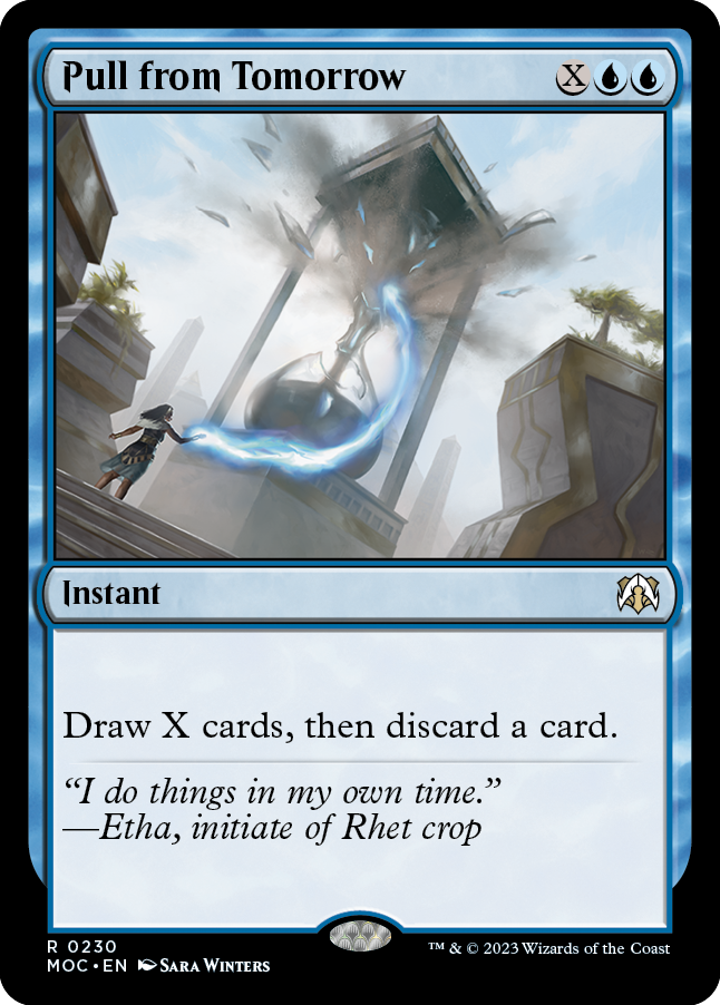 Pull from Tomorrow [March of the Machine Commander] | Card Merchant Takapuna