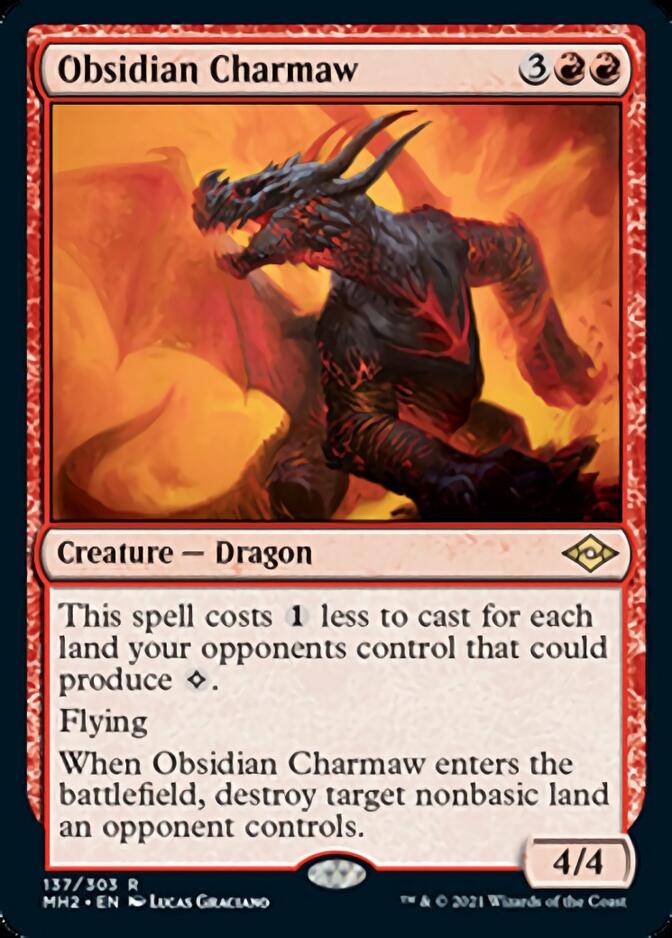Obsidian Charmaw [Modern Horizons 2] | Card Merchant Takapuna