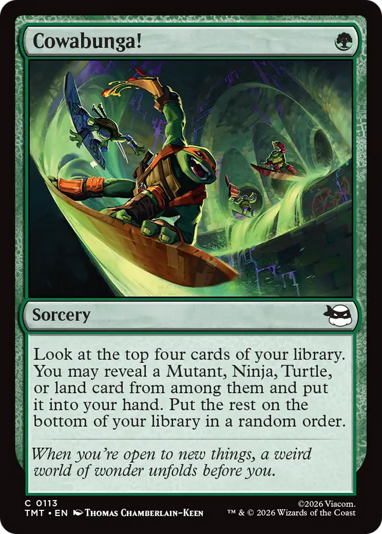 Cowabunga! [Teenage Mutant Ninja Turtles] | Card Merchant Takapuna
