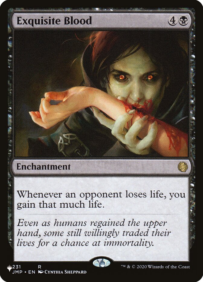 Exquisite Blood [The List] | Card Merchant Takapuna