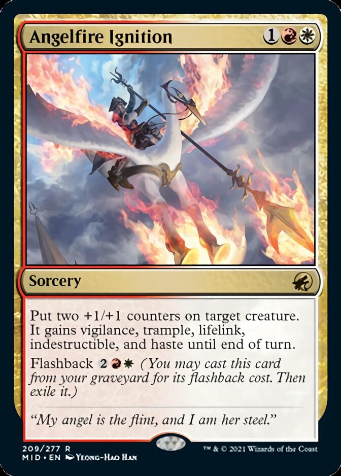 Angelfire Ignition [Innistrad: Midnight Hunt] | Card Merchant Takapuna