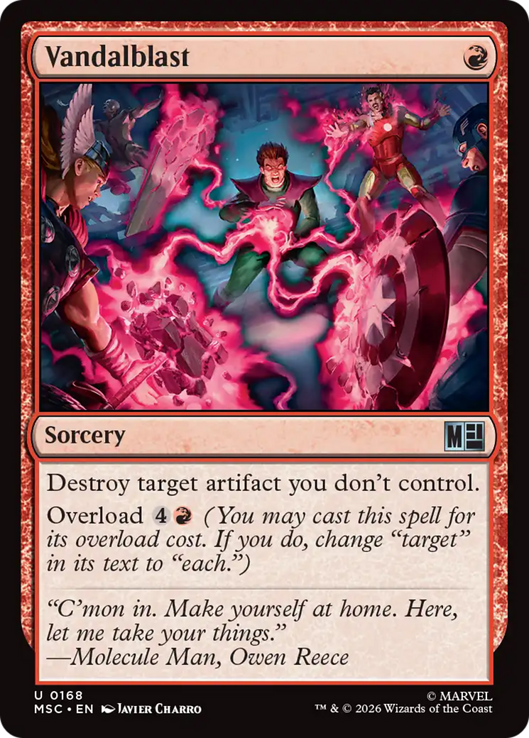 Vandalblast (Surge Foil) [Marvel Super Heroes Commander] | Card Merchant Takapuna