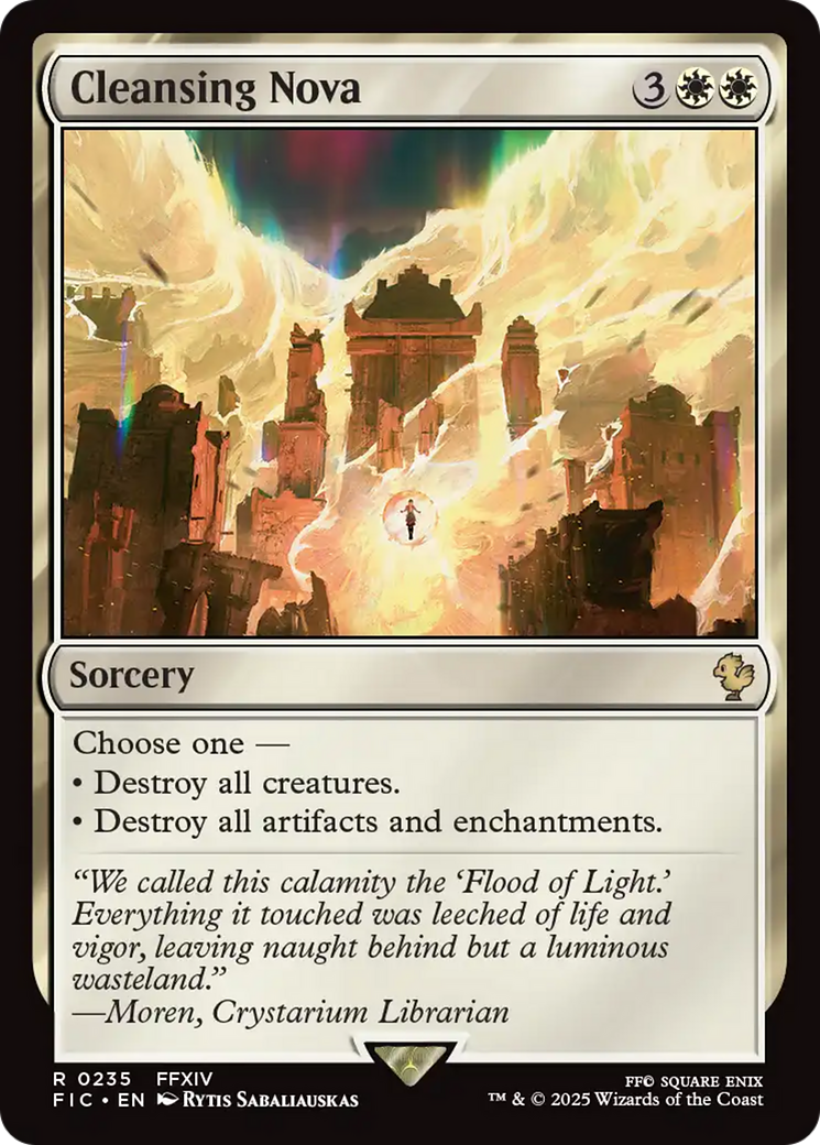 Cleansing Nova [FINAL FANTASY Commander] | Card Merchant Takapuna