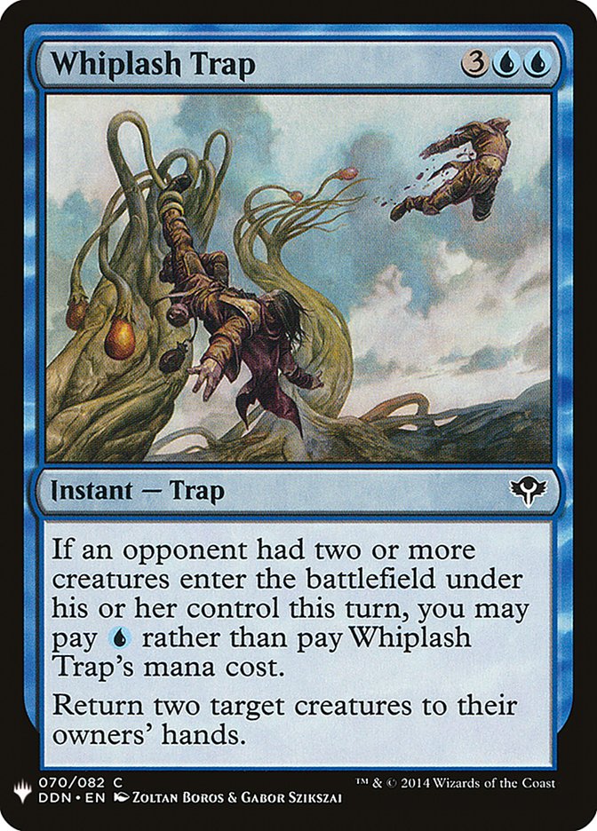Whiplash Trap [Mystery Booster] | Card Merchant Takapuna