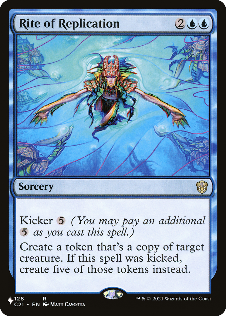 Rite of Replication (C21) [The List] | Card Merchant Takapuna