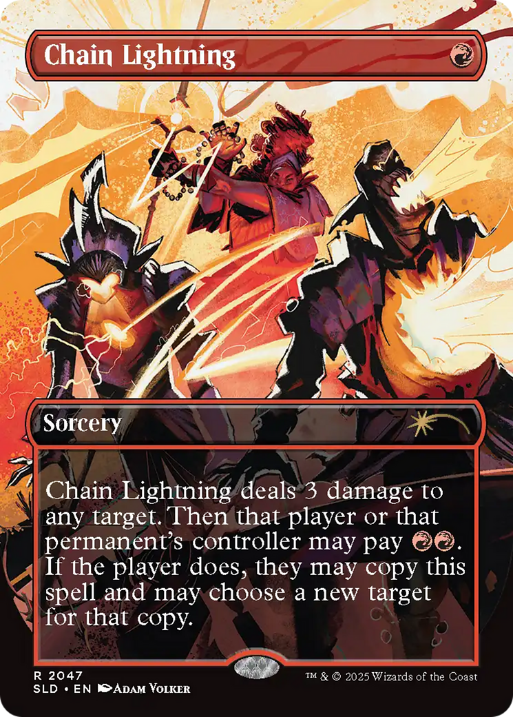 Chain Lightning (2047) [Secret Lair Drop Series] | Card Merchant Takapuna