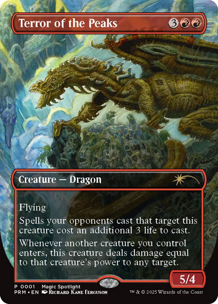 Terror of the Peaks [Secret Lair Drop Series] | Card Merchant Takapuna
