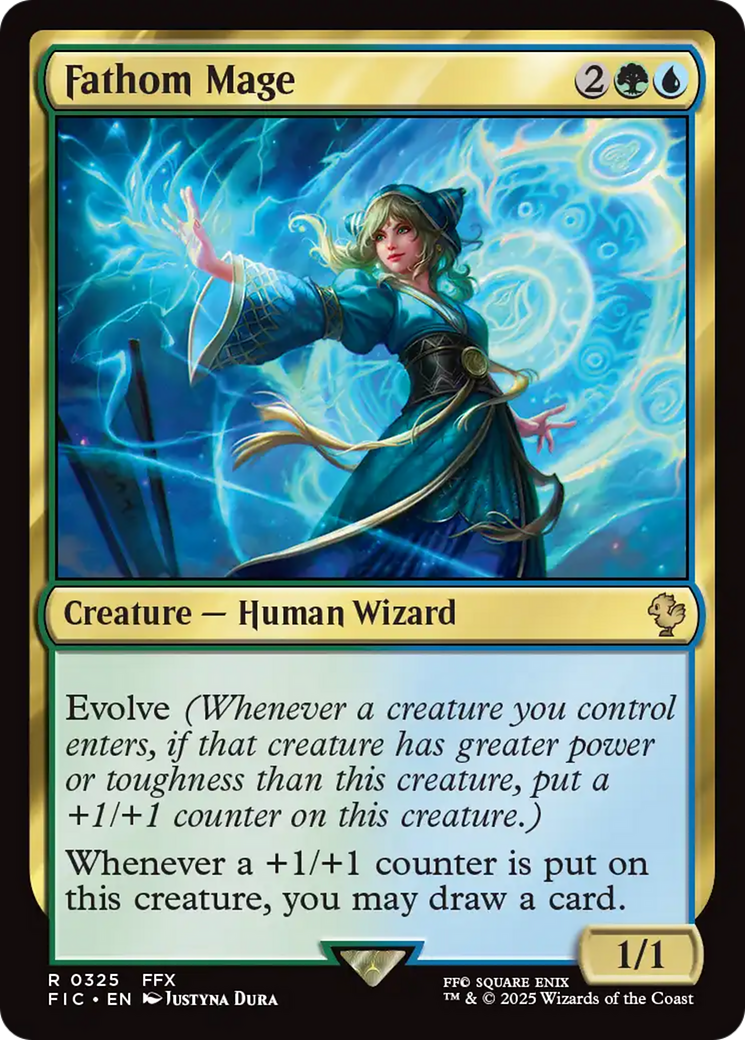 Fathom Mage [FINAL FANTASY Commander] | Card Merchant Takapuna