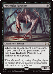 Kederekt Parasite [Duskmourn: House of Horror Commander] | Card Merchant Takapuna