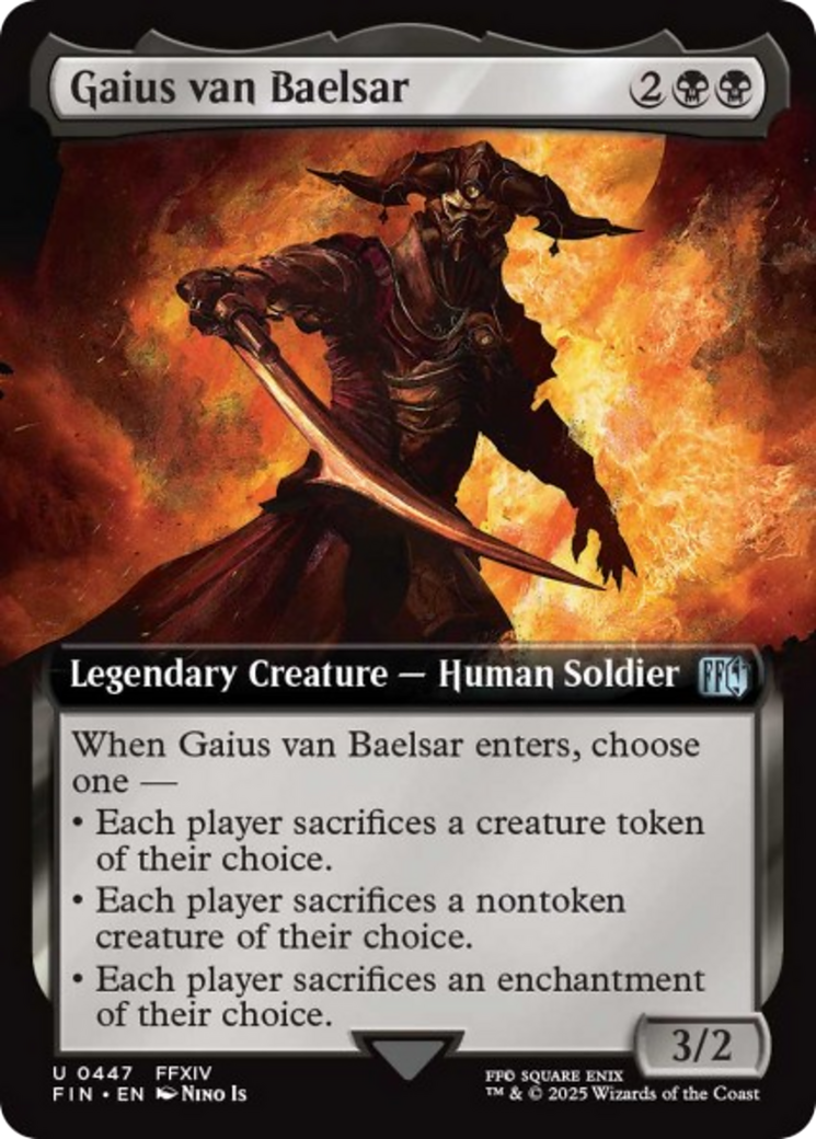 Gaius van Baelsar (Extended Art) [FINAL FANTASY] | Card Merchant Takapuna