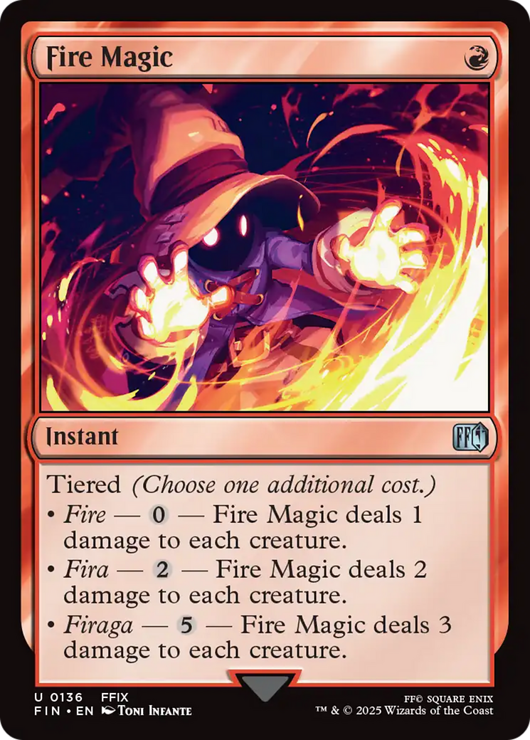 Fire Magic [FINAL FANTASY] | Card Merchant Takapuna