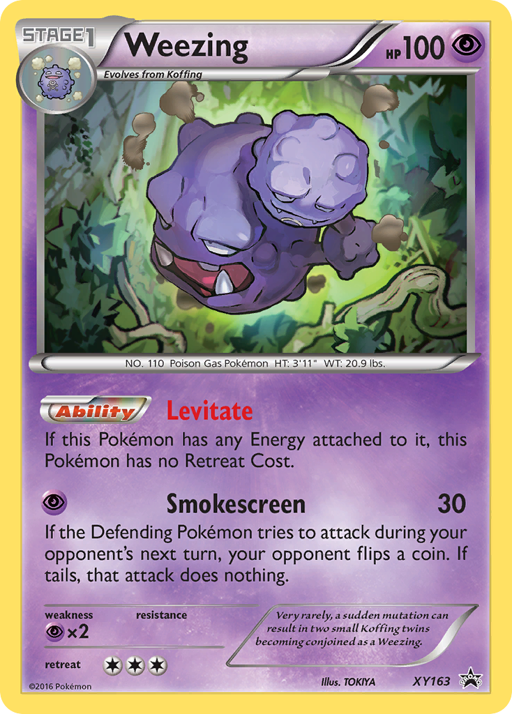 Weezing (XY163) [XY: Black Star Promos] | Card Merchant Takapuna