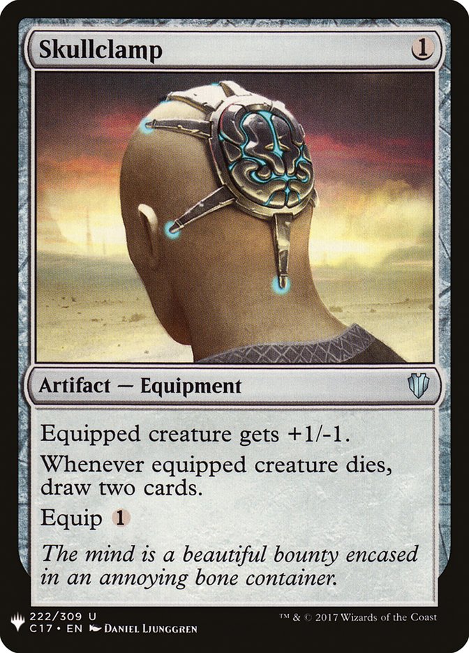 Skullclamp [Mystery Booster] | Card Merchant Takapuna