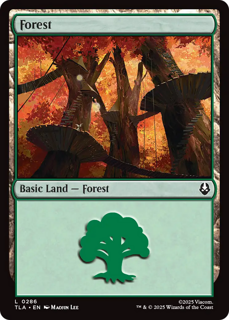 Forest (0286) [Avatar: The Last Airbender] | Card Merchant Takapuna