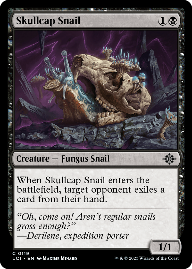 Skullcap Snail [The Lost Caverns of Ixalan] | Card Merchant Takapuna