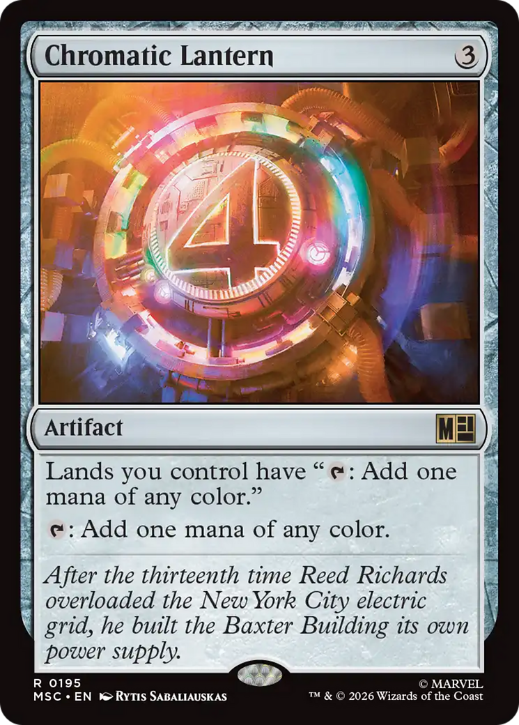 Chromatic Lantern [Marvel Super Heroes Commander] | Card Merchant Takapuna