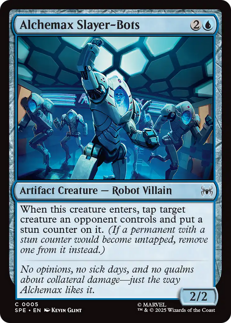 Alchemax Slayer-Bots [Marvel's Spider-Man: Eternal-Legal] | Card Merchant Takapuna