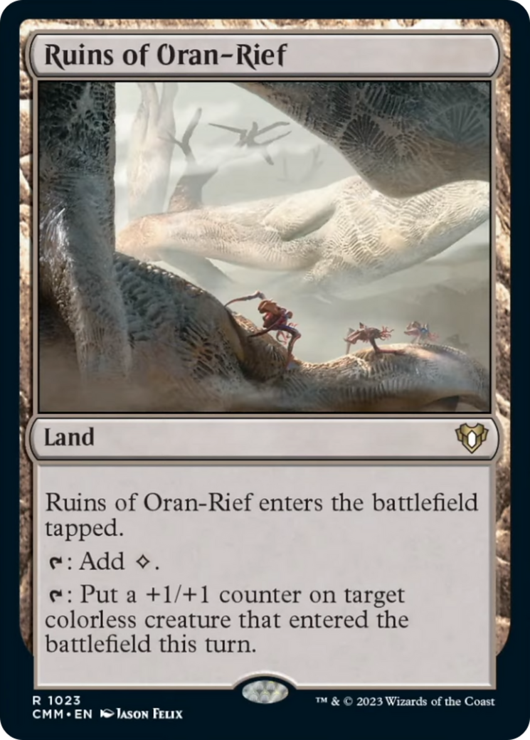 Ruins of Oran-Rief [Commander Masters] | Card Merchant Takapuna