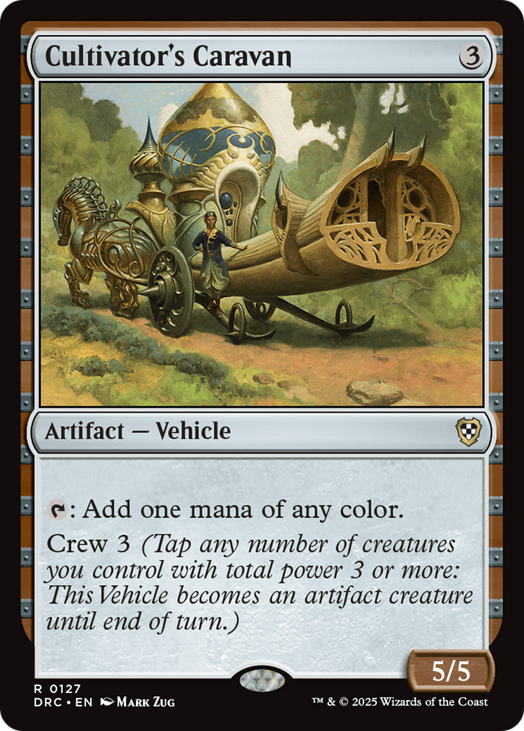 Cultivator's Caravan [Aetherdrift Commander] | Card Merchant Takapuna