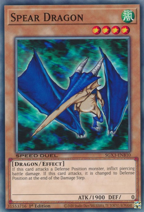Spear Dragon [SGX3-ENB10] Common | Card Merchant Takapuna
