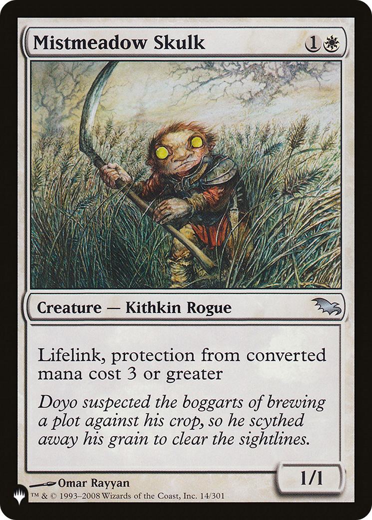 Mistmeadow Skulk [The List] | Card Merchant Takapuna