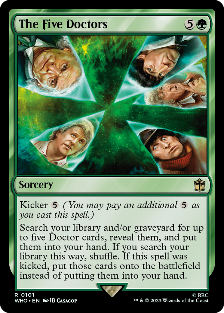 The Five Doctors [Doctor Who] | Card Merchant Takapuna