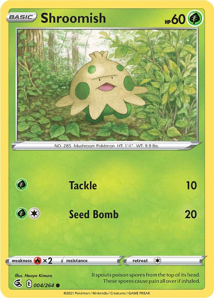 Shroomish (004/264) [Sword & Shield: Fusion Strike] | Card Merchant Takapuna