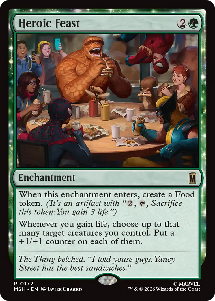 Heroic Feast [Marvel Super Heroes] | Card Merchant Takapuna