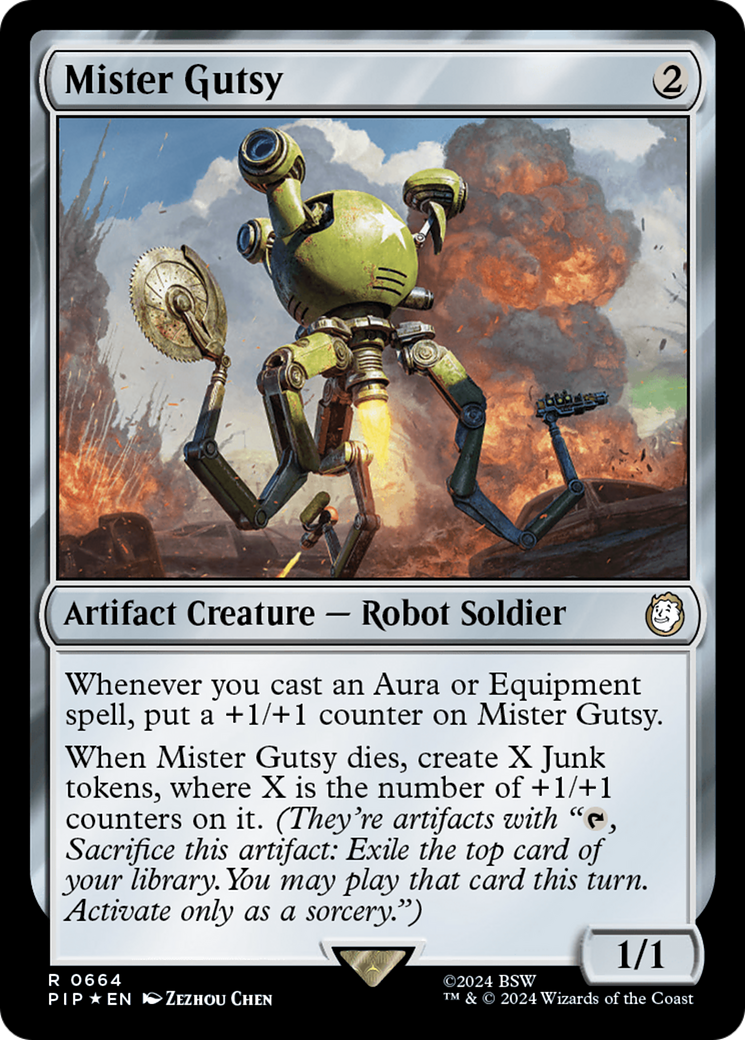 Mister Gutsy (Surge Foil) [Fallout] | Card Merchant Takapuna