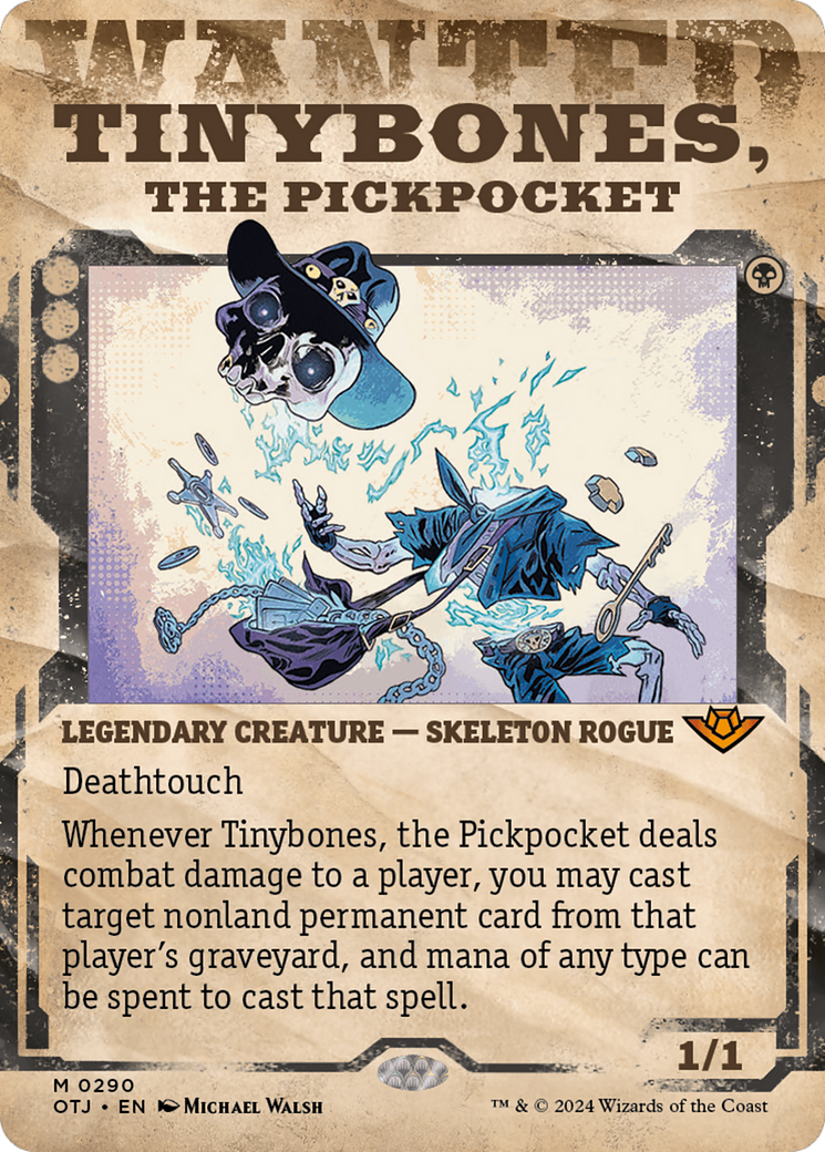 Tinybones, the Pickpocket (Showcase) [Outlaws of Thunder Junction] | Card Merchant Takapuna